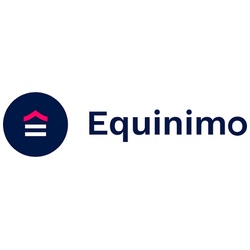 logo agence immobilière low cost en ligne equinimo