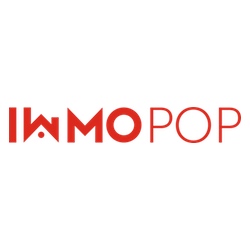 logo agence immobilière low cost en ligne immopop